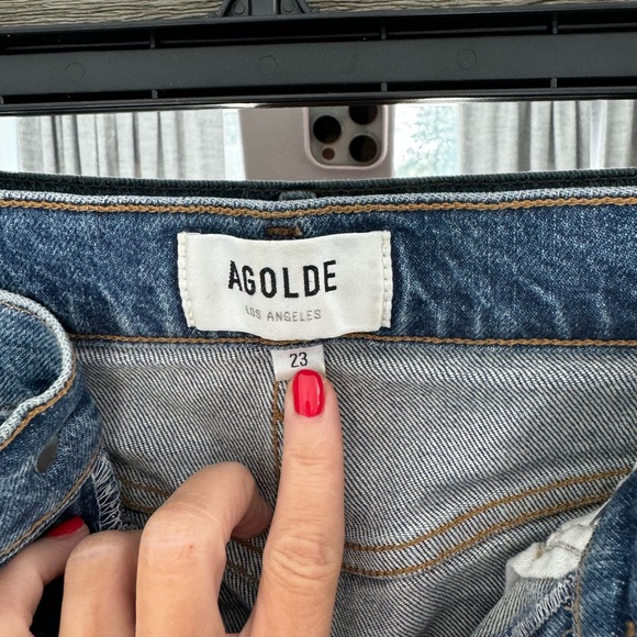 Agolde Riley Crop - Picture 7 of 11